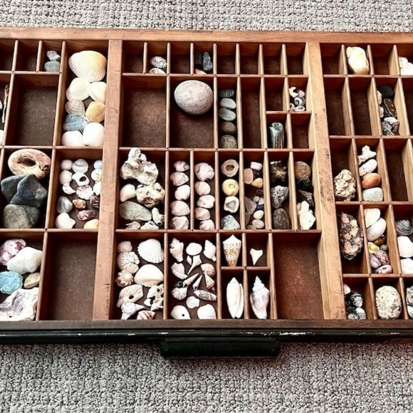 "4"💥SOLD OUT💥Antique Wooden Printers Trays - Picture 16 of 16